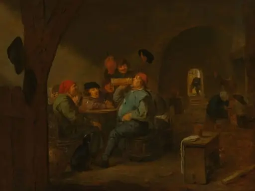 Drinking Bout in a Tavern