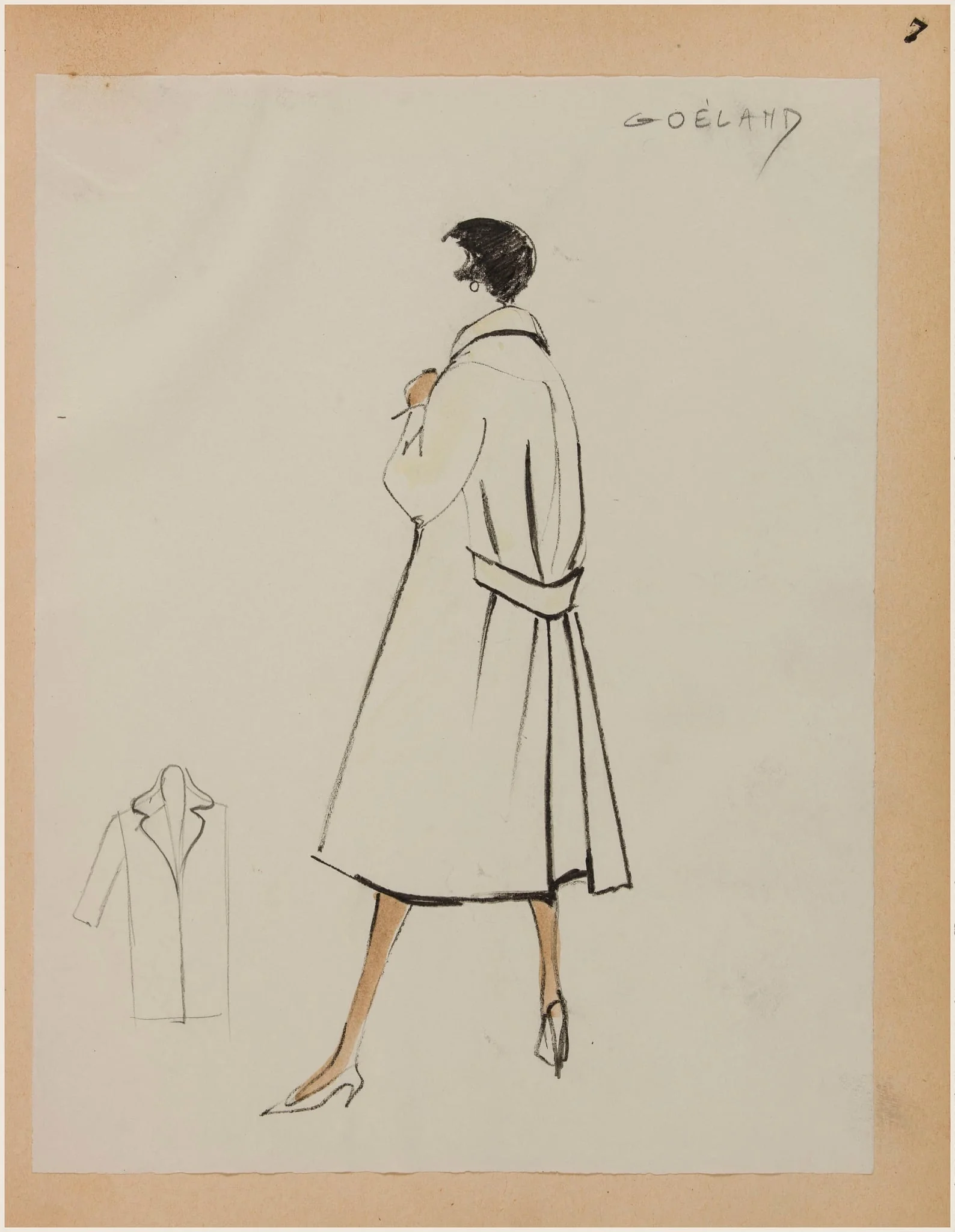 Goéland, by Carven, 1958