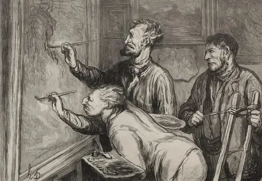 The Paintings Exhibition of 1868: Giving it the last touch