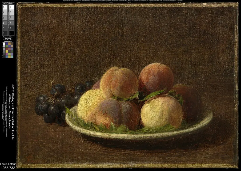 Peaches and Grapes