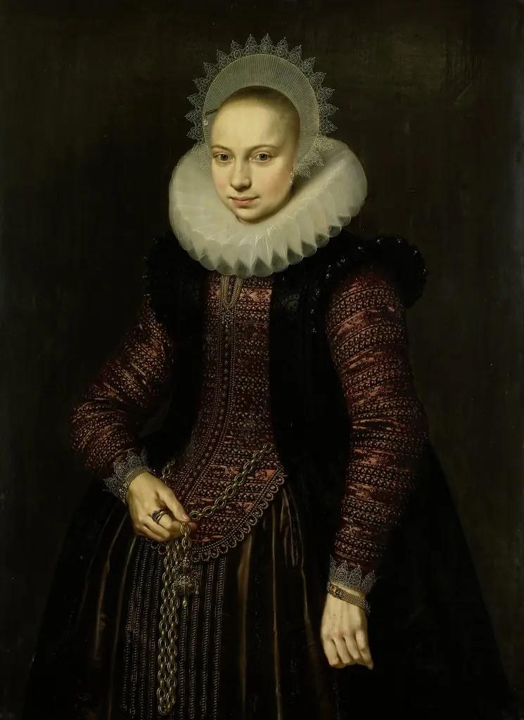 Portrait of Brechtje Overrijn van Schoterbosch (1592-1618)