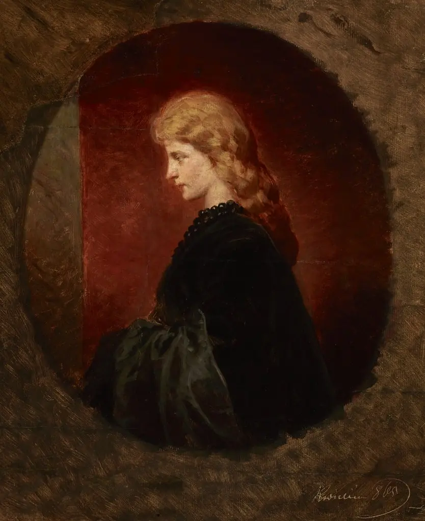 Portrait of a Red-Haired Woman