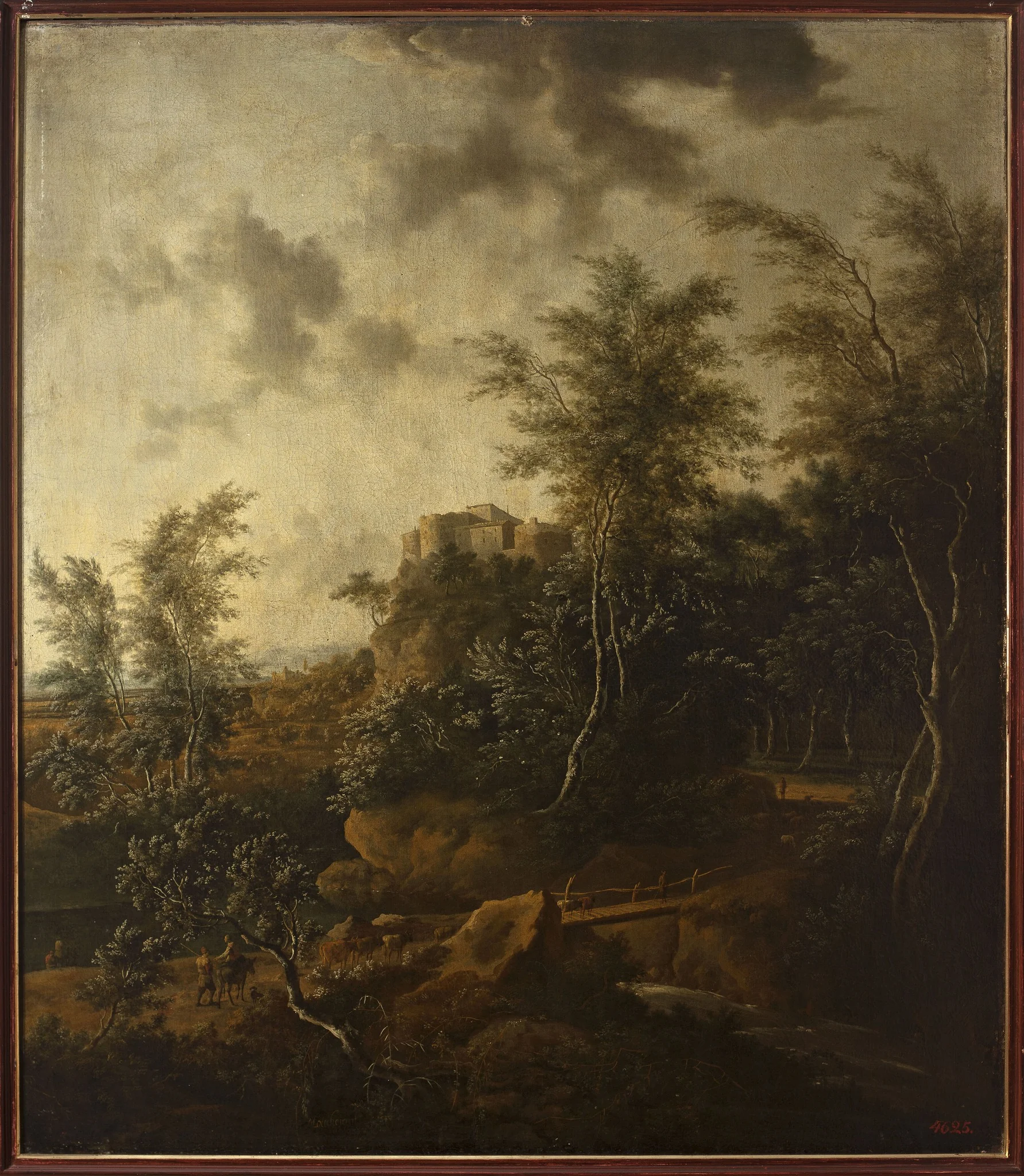Landscape with a castle