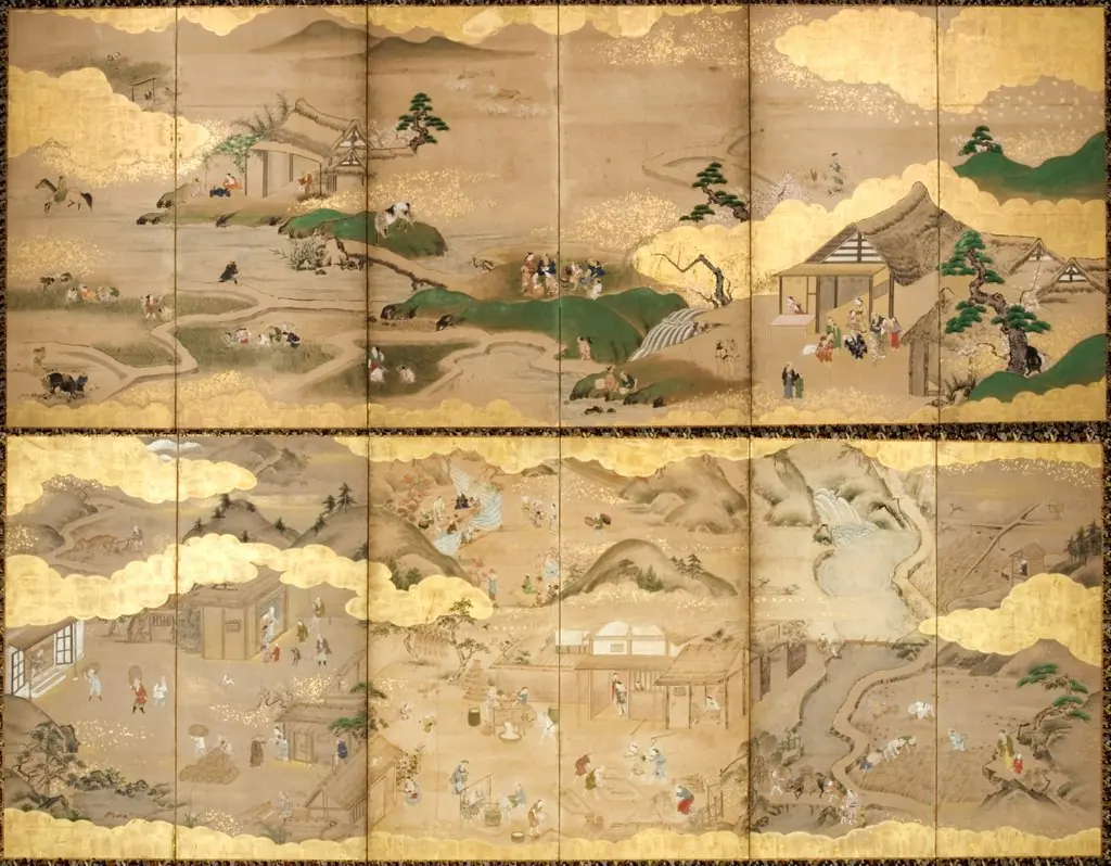 Rice Cultivation through the Four Seasons