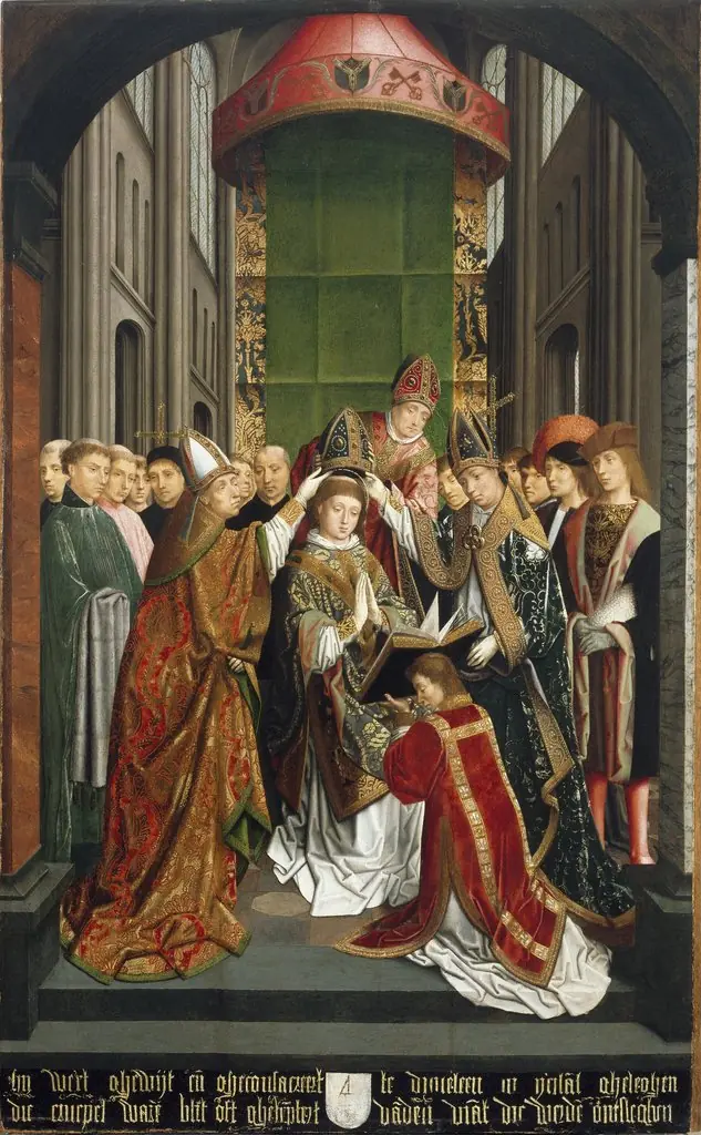 The Enthronement of Saint Romold as Bishop of Dublin
