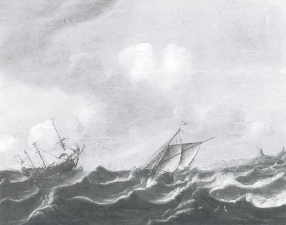 Ships in a Gale