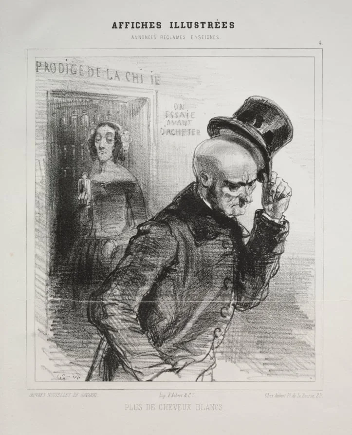 Affliches Illustrées, by Paul Gavarni, 1845