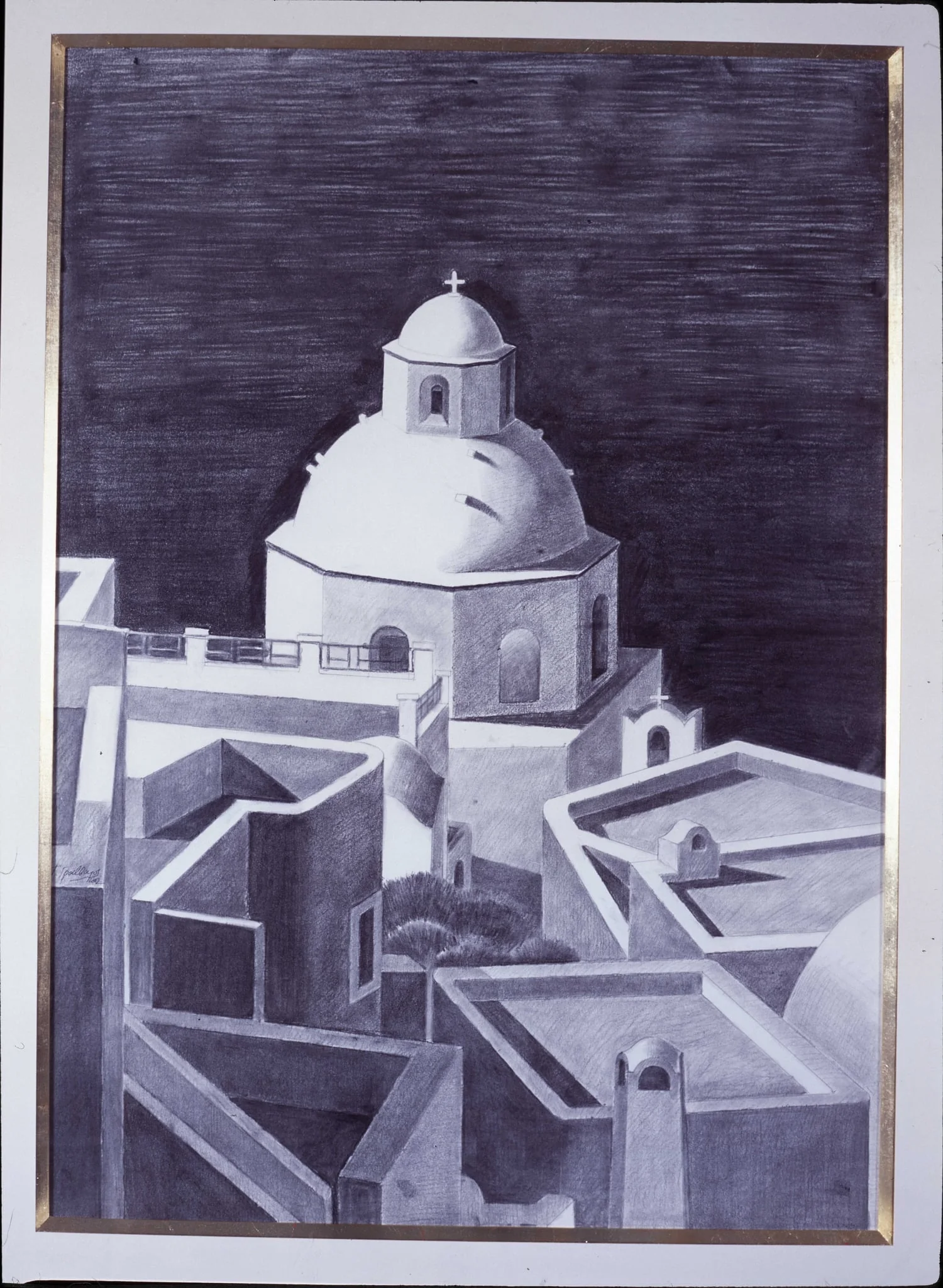 Χωρίς τίτλο, by Panayiotis Gravalos, 1983
