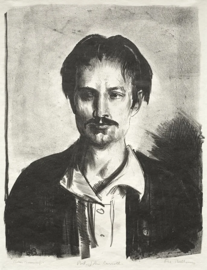 Portrait of John Carroll, by George Bellows, 1923