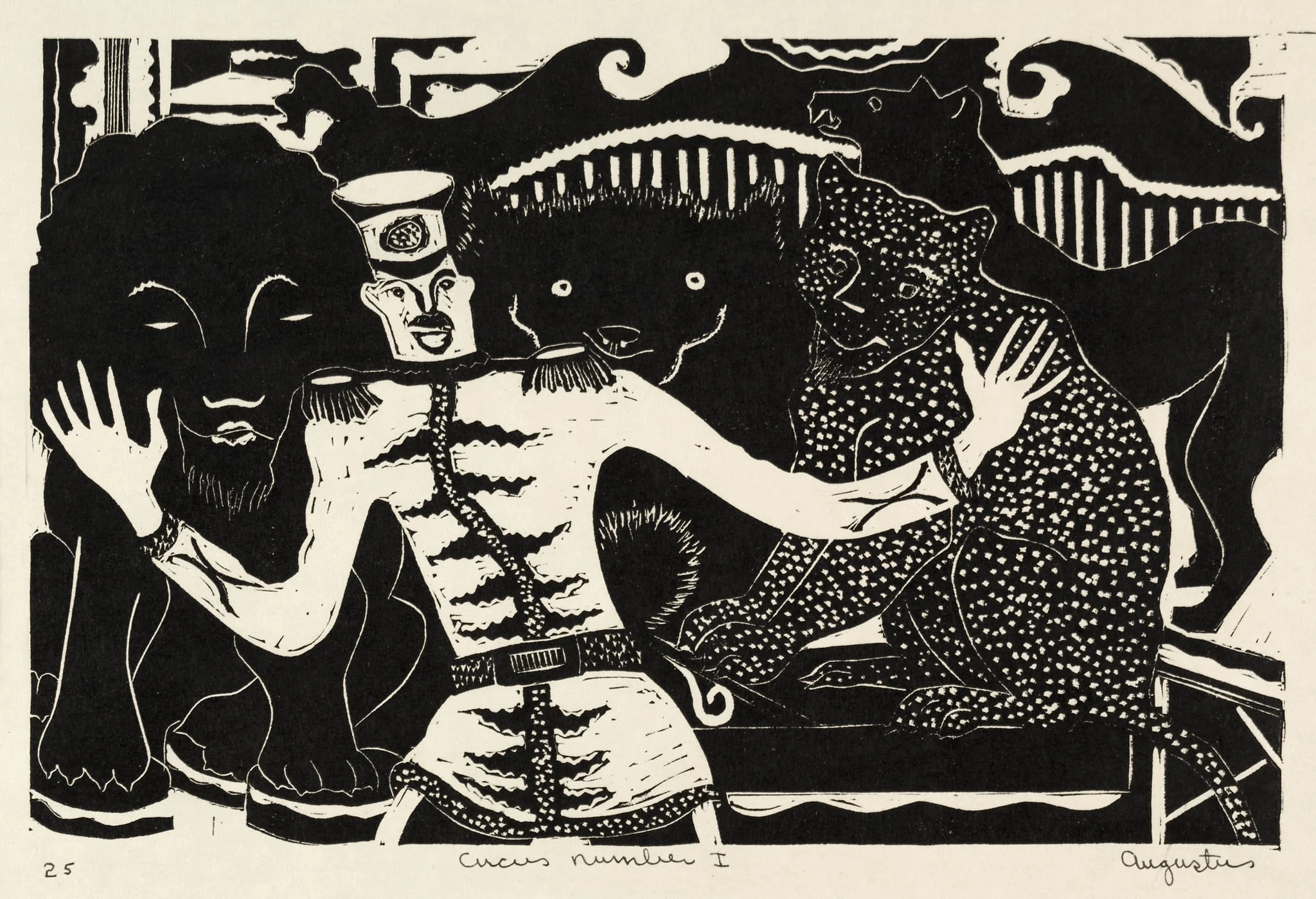 Circus, No. 1, by Augustus Peck, 1925