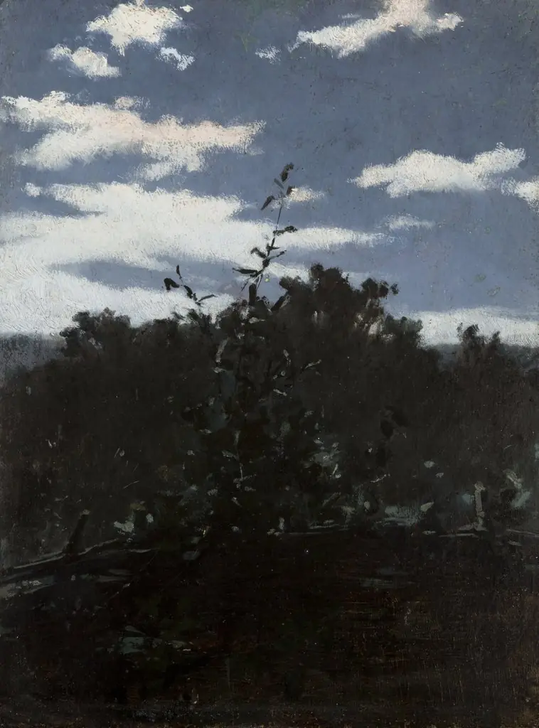 Landscape with a Brushwood Fence