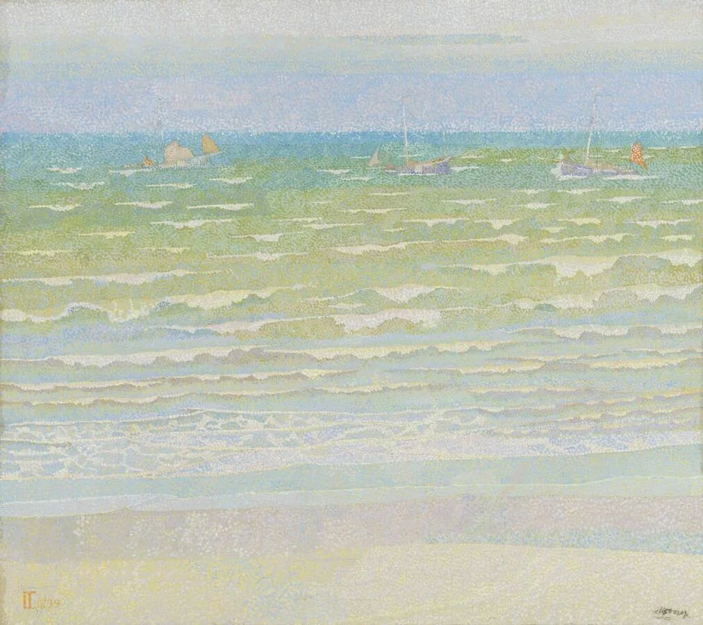 De zee, by Jan Toorop, unspecified, 1900