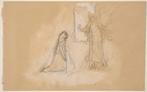 Study of a Figure from Behind [recto]