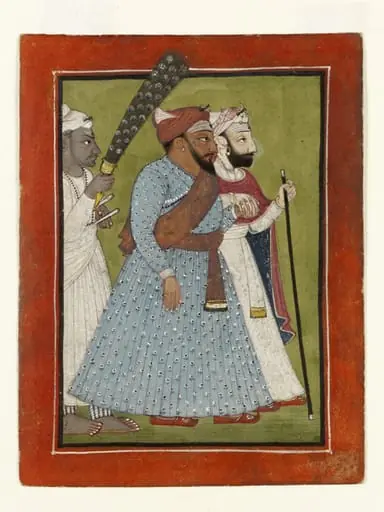 Raja Shamsher Sen and Dhurchatia Sen