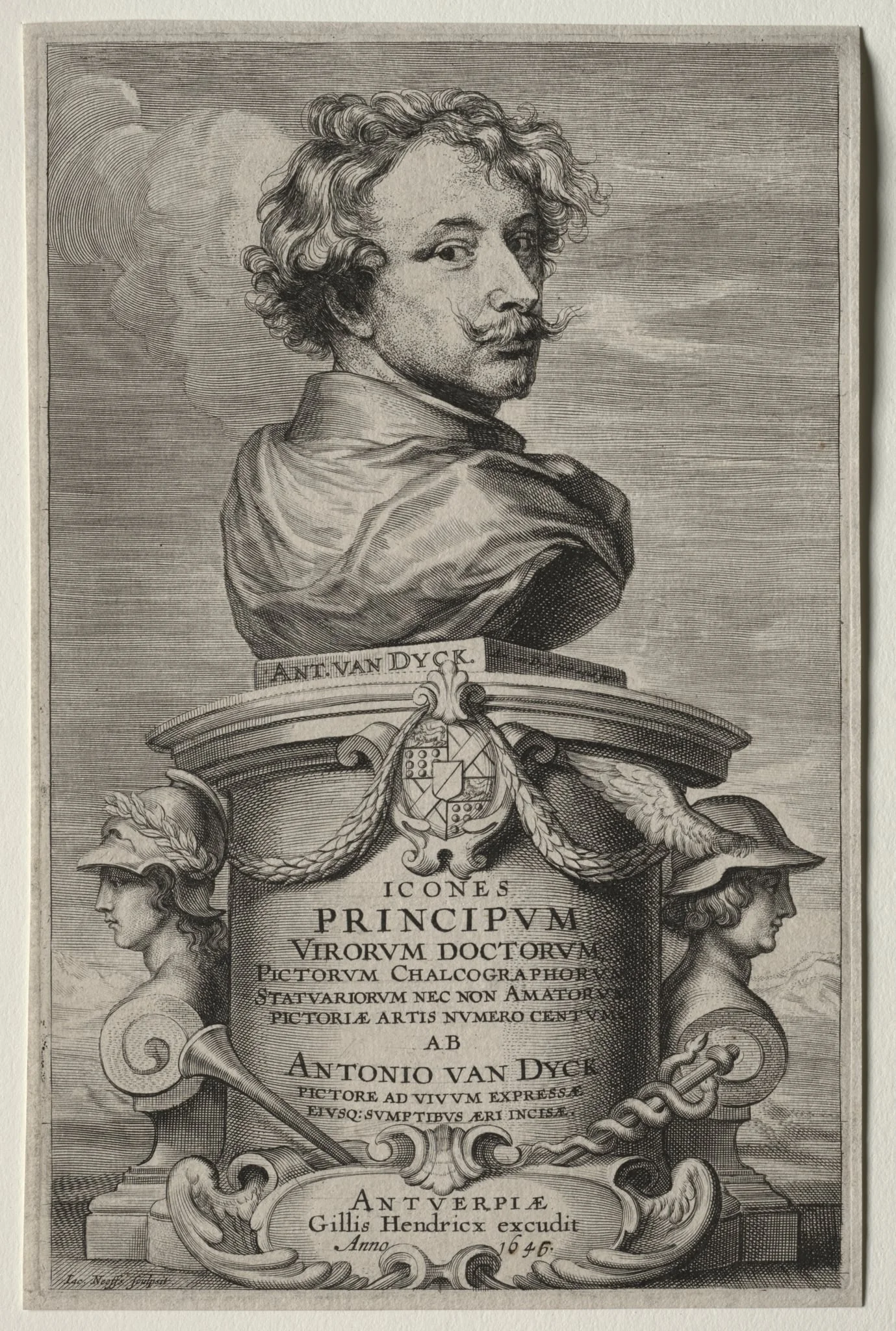 Self-Portrait, by Anthony van Dyck, 1646