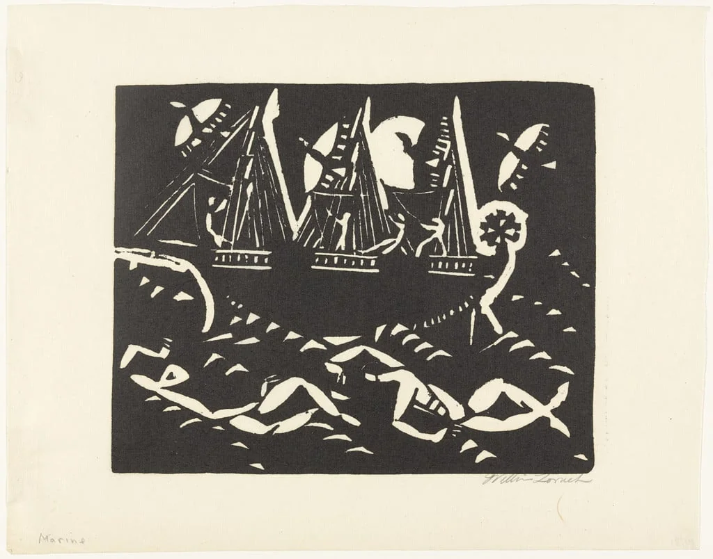 Untitled, by William Zorach, 1916