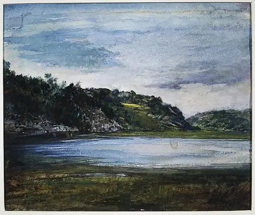 Paradise Rocks—Study at Paradise, Newport, Rhode Island
