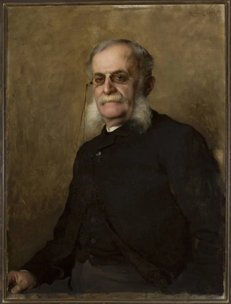 Portrait of Edward Leo (1829–1901), editor of “Gazeta Polska”
