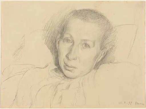 The Artist's Sister, Marie von Kalckreuth