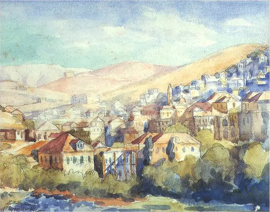 A View from Zahlé