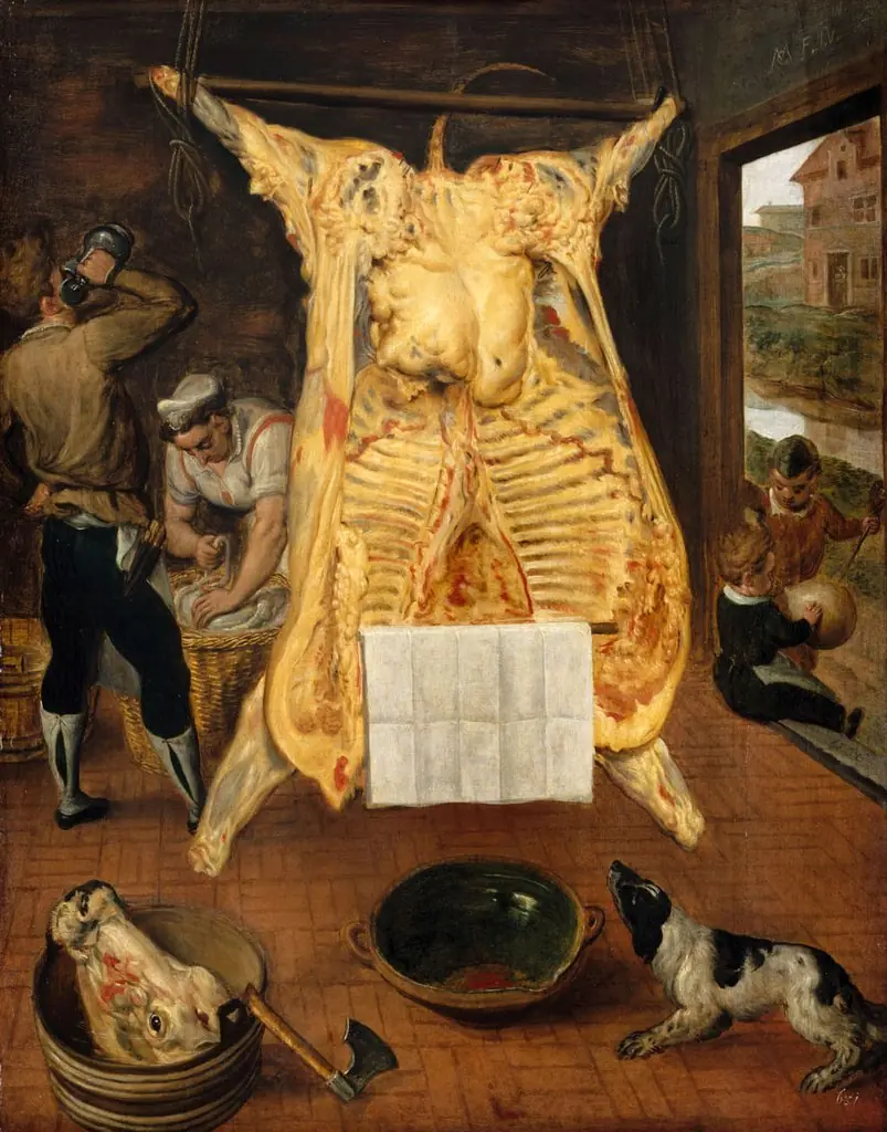 Eviscerated Ox