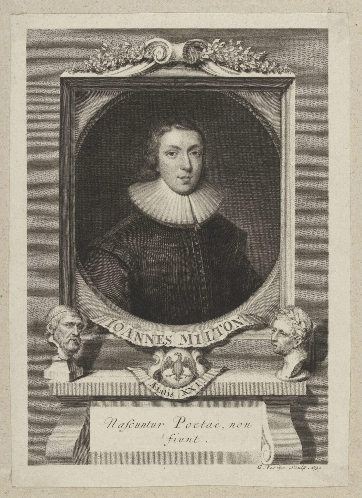 H Beard Print Collection, by George Vertue, 1731