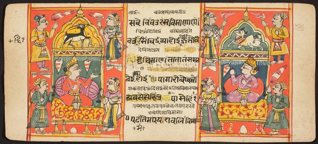Tantric Manuscript "Sangrahani Sutra"