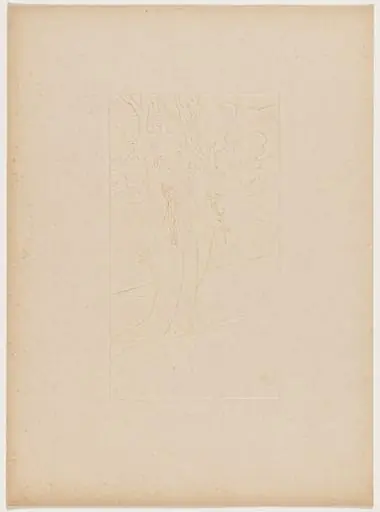Léger relief pour une reliure (Light Relief for a Binding)