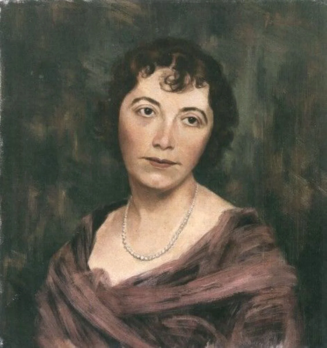 Portret de femeie, by Dan Ialomițeanu, unspecified