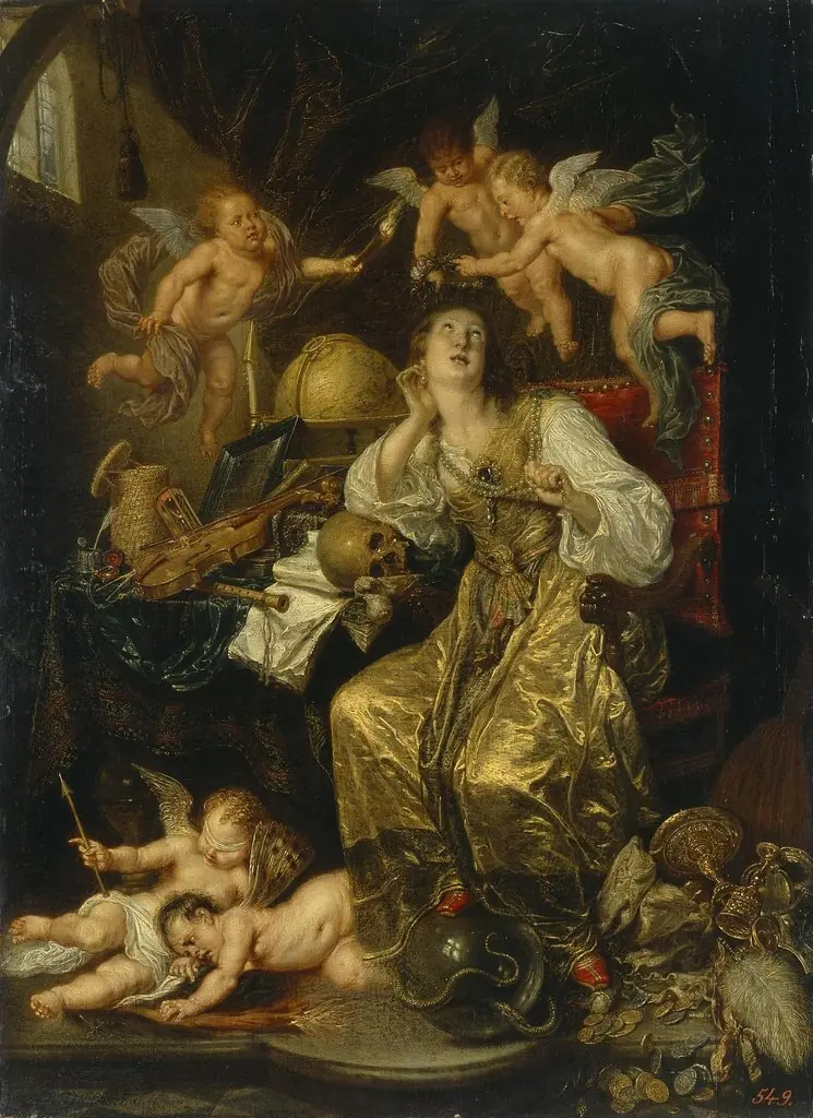 Allegory of Prudence Triumphing Over Vanity (Allegory of Faith)
