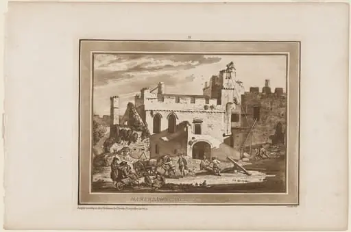 Manerbawr Castle from the Inward Court