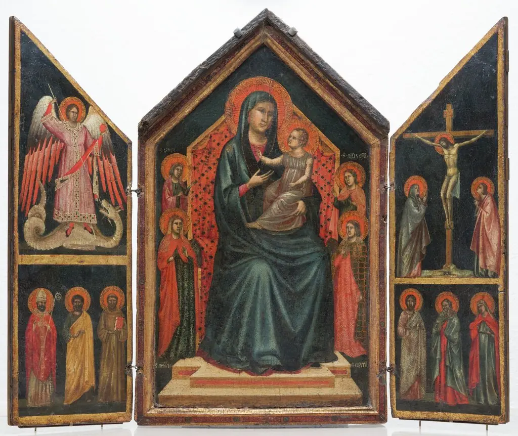 Madonna and Child Enthroned with Saints Lucy, Margaret, Mary Magdalene and Catherine of Alexandria