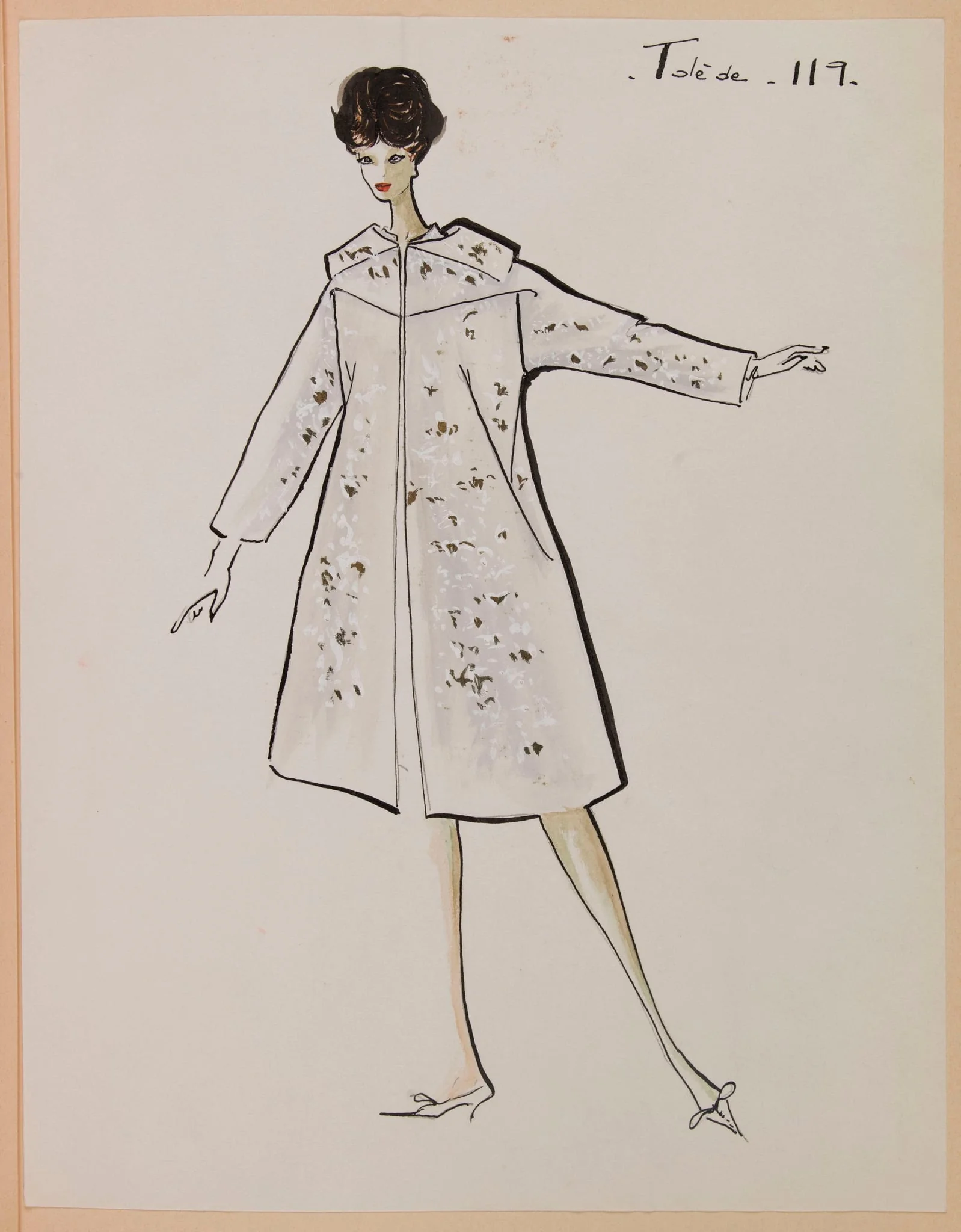 Tolède, by Carven, 1958