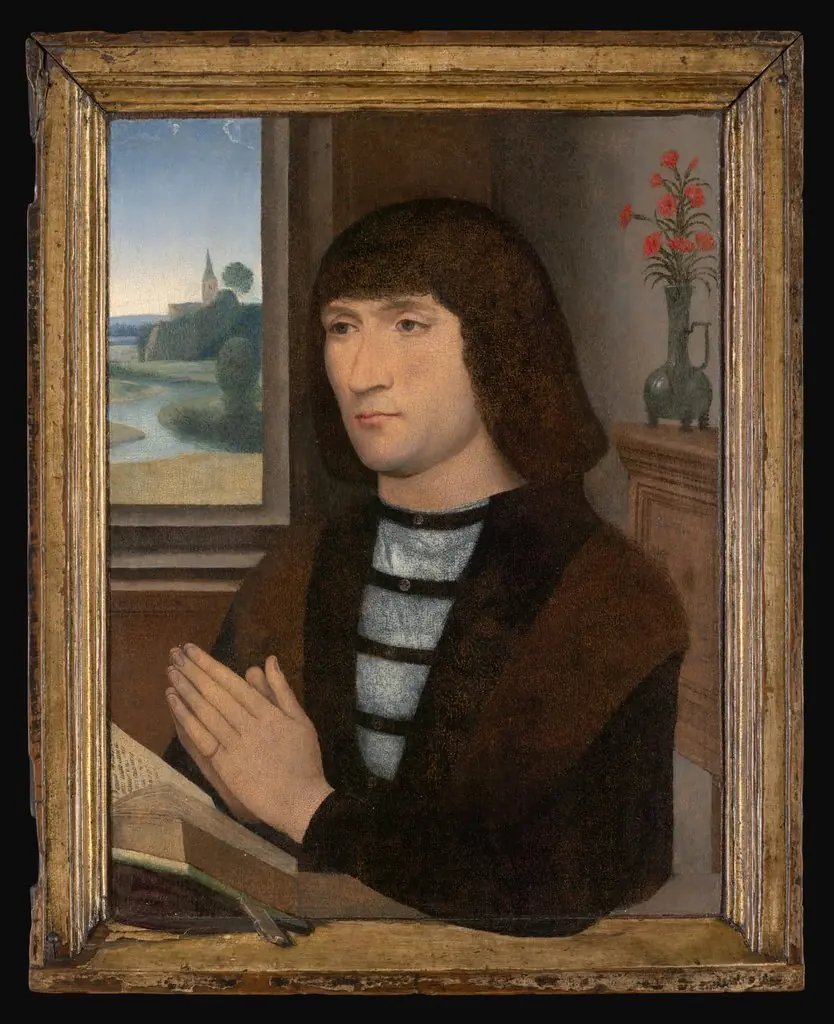 Portrait of a Man in Prayer