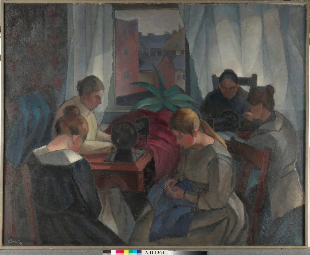 Ompelijattaria, by Alvar Cawén, unspecified