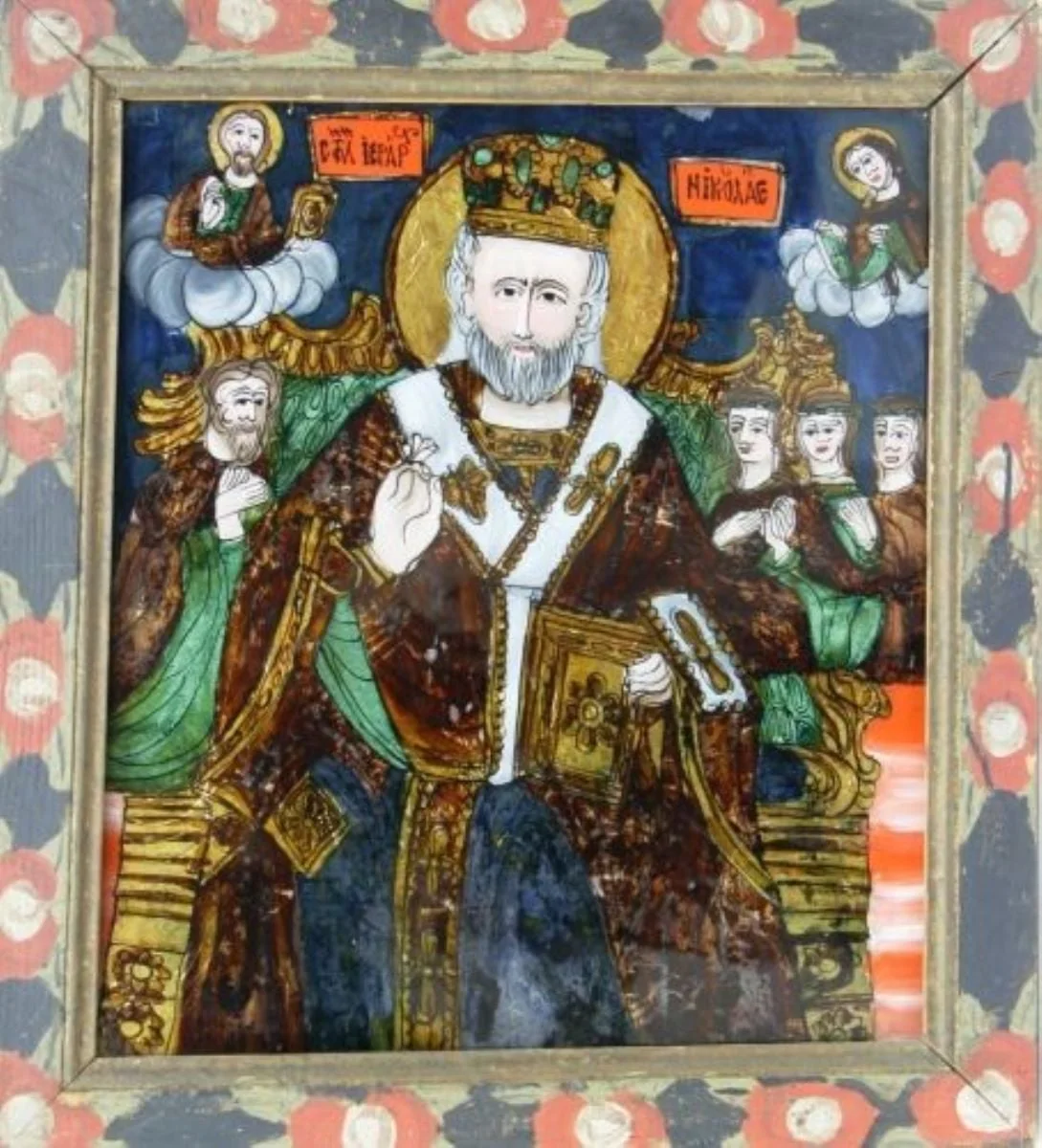Sfântul Ierarh Nicolae, by Unknown, 1850
