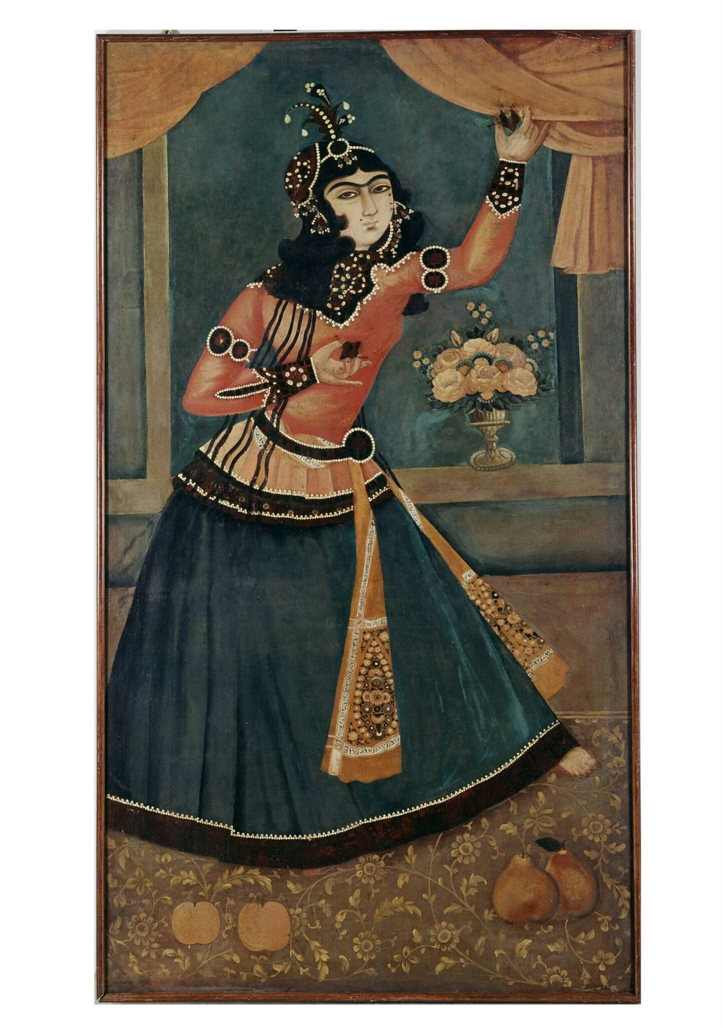 Lady Dancing and Playing Castanets