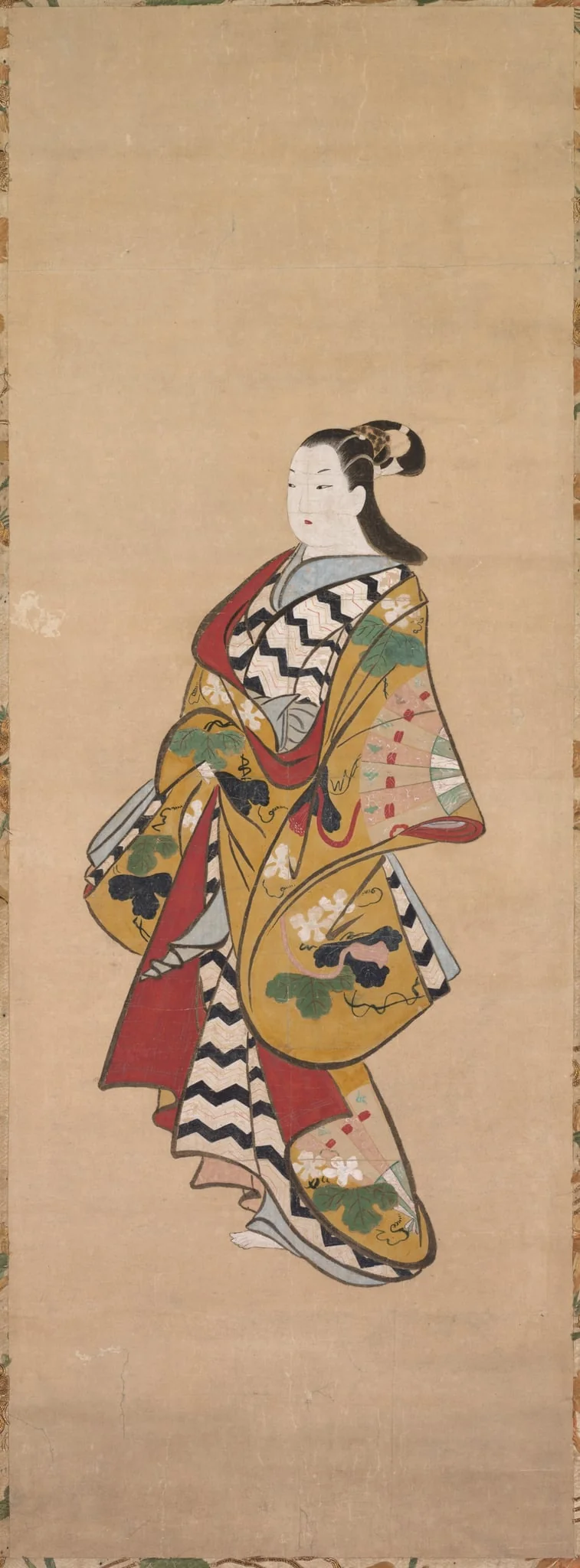 Courtesan, by Kaigetsudō, unspecified, 1704