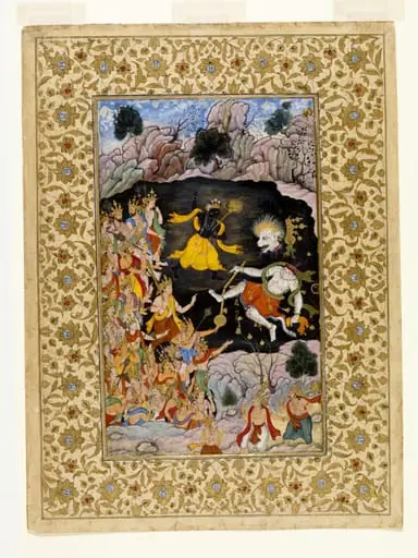 Krishna and Nikumba
