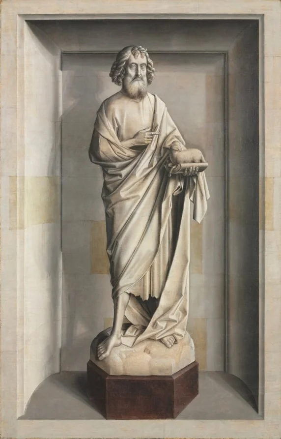 Saint John the Baptist, by Dieric Bouts, unspecified, 1480