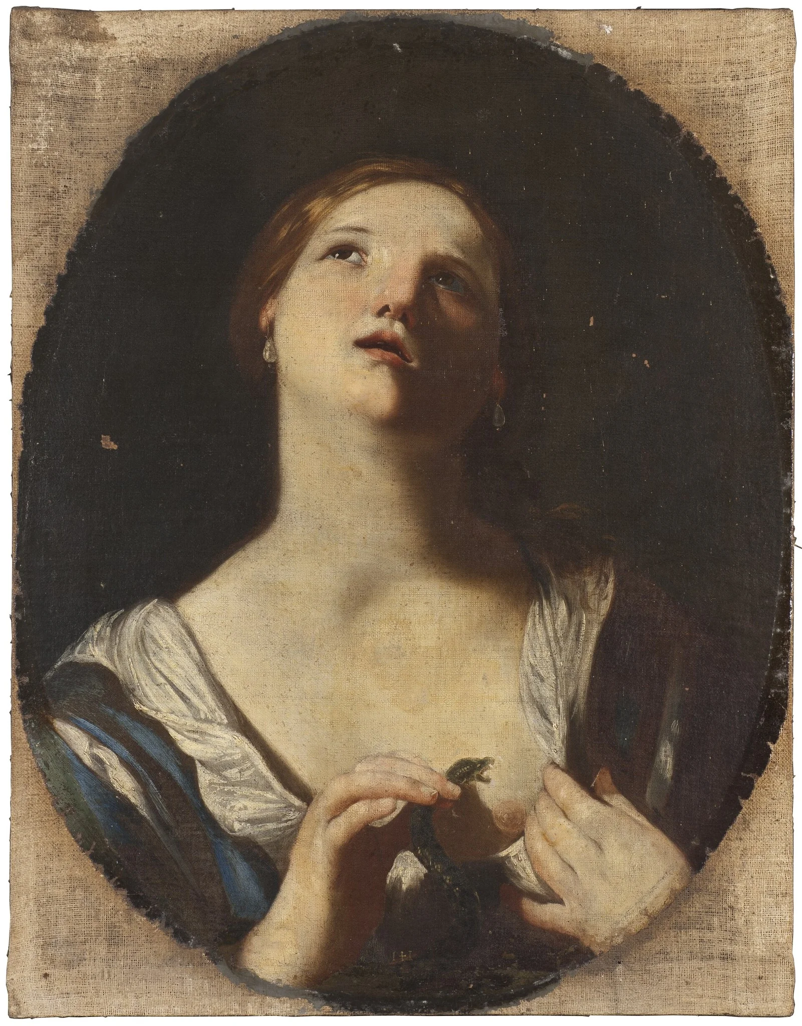 Cleopatra, by Unknown, oil