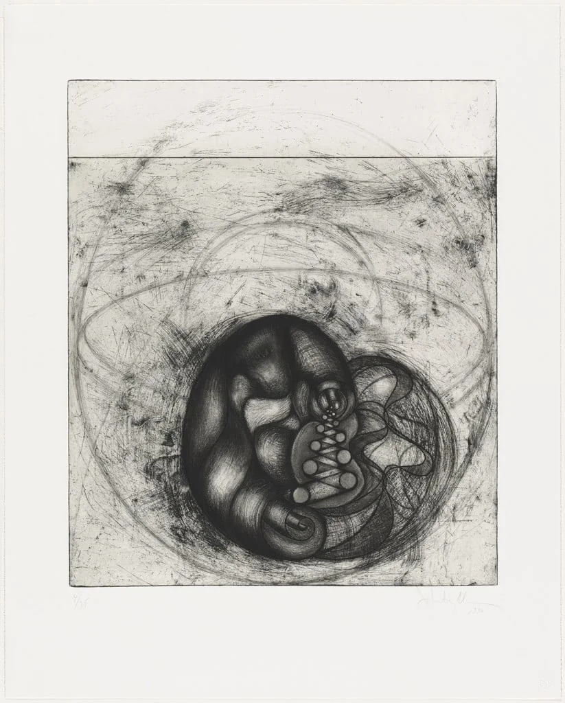 Untitled, by John Newman, ink, 1990