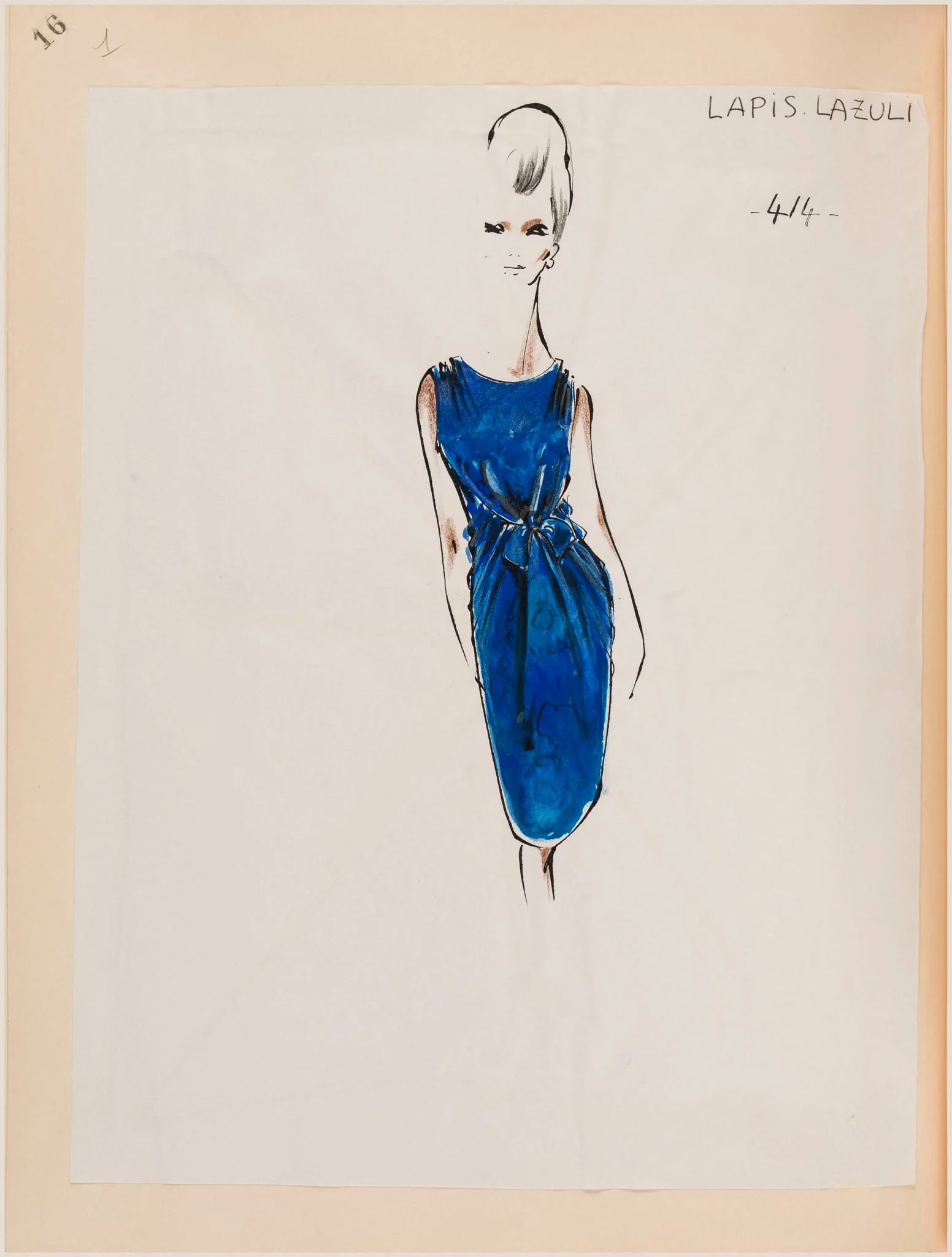 Lapus lazuli, by Marie-Louise Carven, 1965