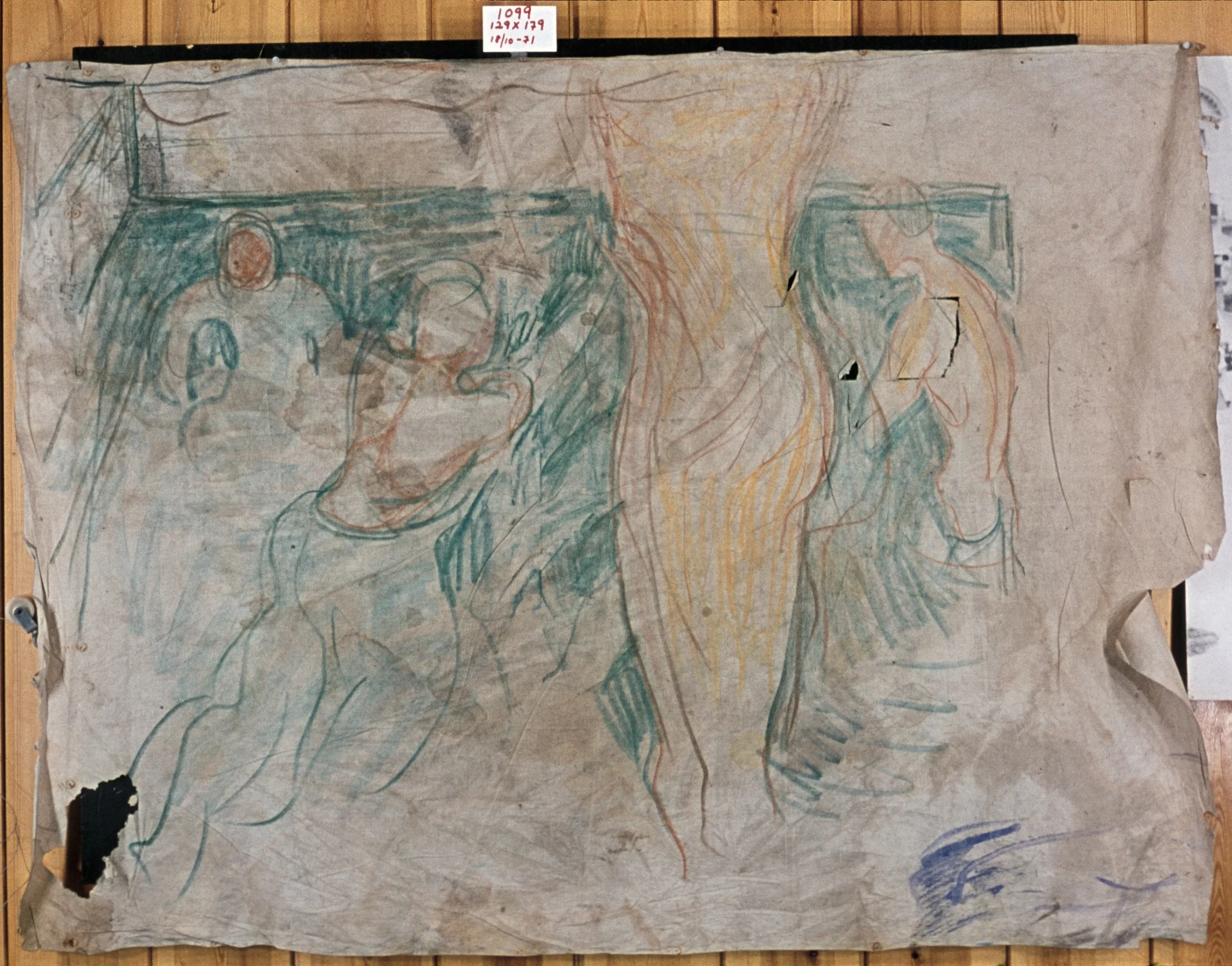 Bath, by Edvard Munch, unspecified, 1907