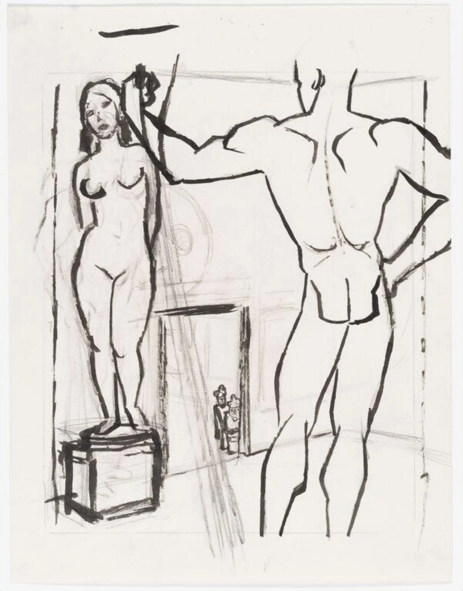 Study for `Ja, was ist denn das?'