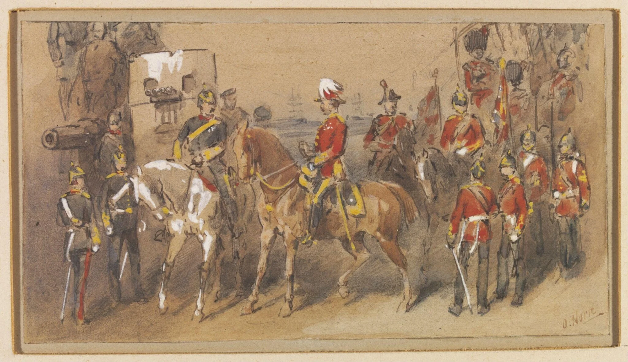 General Sir Garnet Wolseley at Alexandria