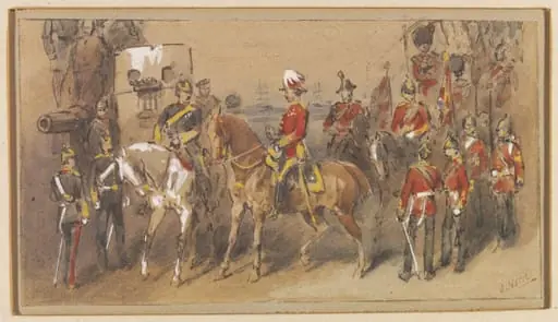 General Sir Garnet Wolseley at Alexandria