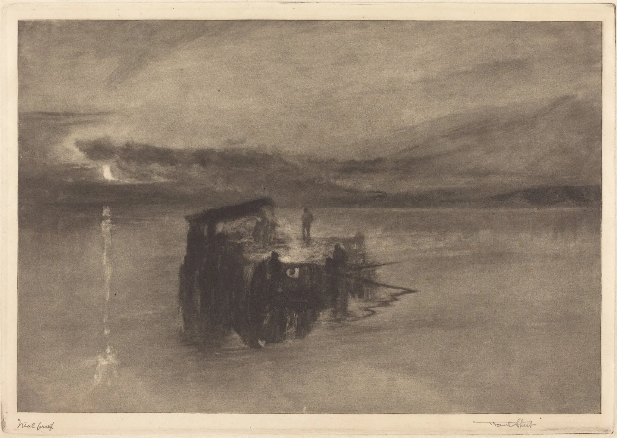 The Timber Raft on the Rhine