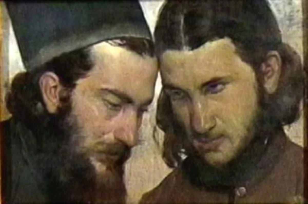 Capete de călugări, by Gheorghe Popovici