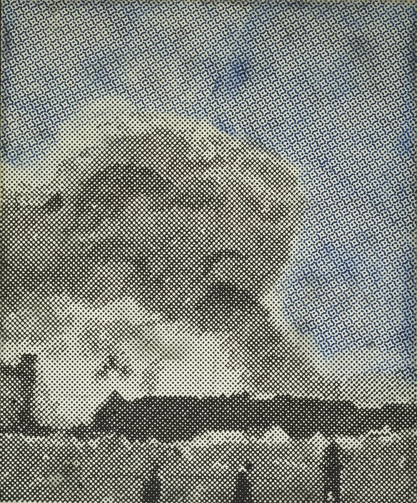 Untitled, by Sigmar Polke, acrylic, 1969